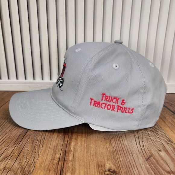 OTTO 2006  Truck & Tractor Pulls International Strapback Hat Cap Gray Farmer - Picture 6 of 10